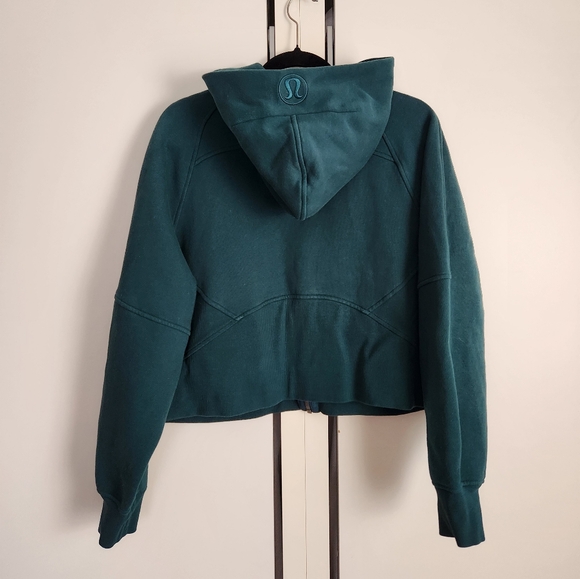 Lululemon Scuba Full Zip Oversized Hoodie in Green Jasper size M/L - Picture 13 of 17